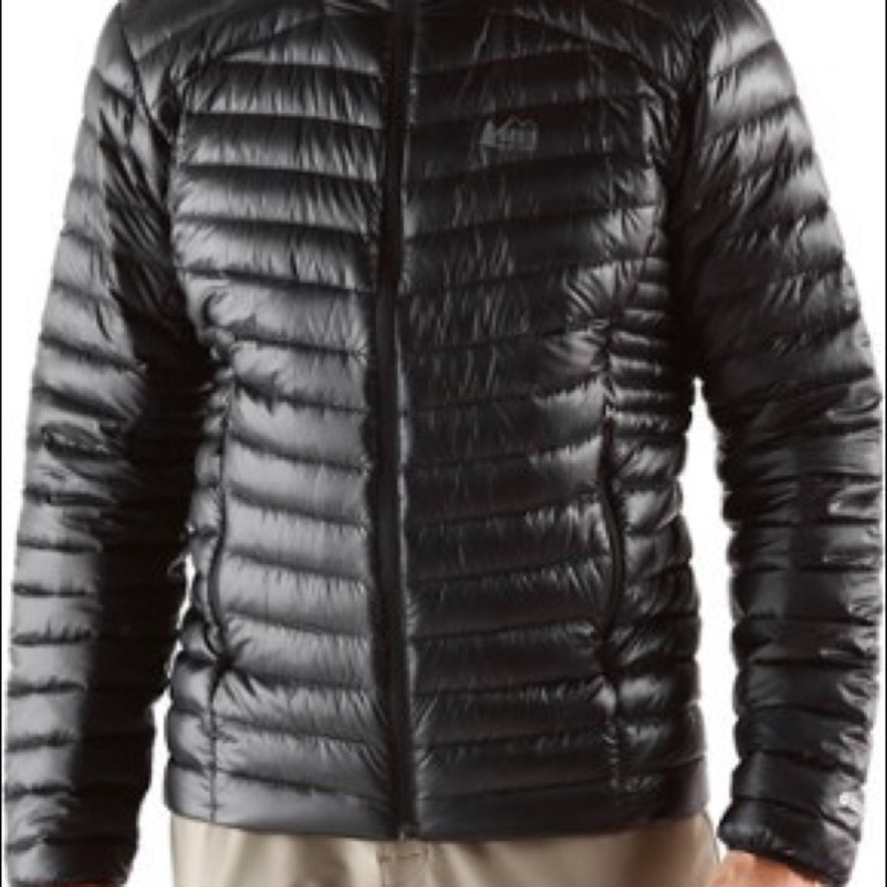 REI Magma 850 Black Down Jacket